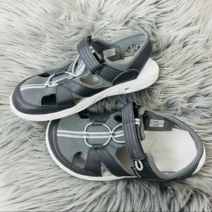 Columbia | woman’s sandals | gray/charcoal